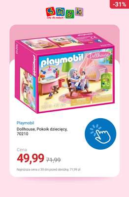 Playmobil Dollhouse, Pokoik dziecięcy, 70210