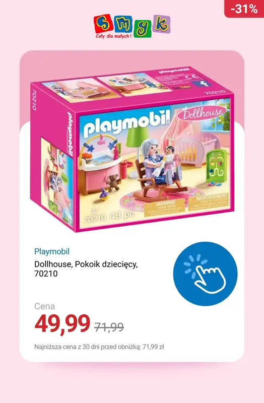 Smyk - gazetka promocyjna Do -50% Playmobile od wtorku 18.11  - strona 13