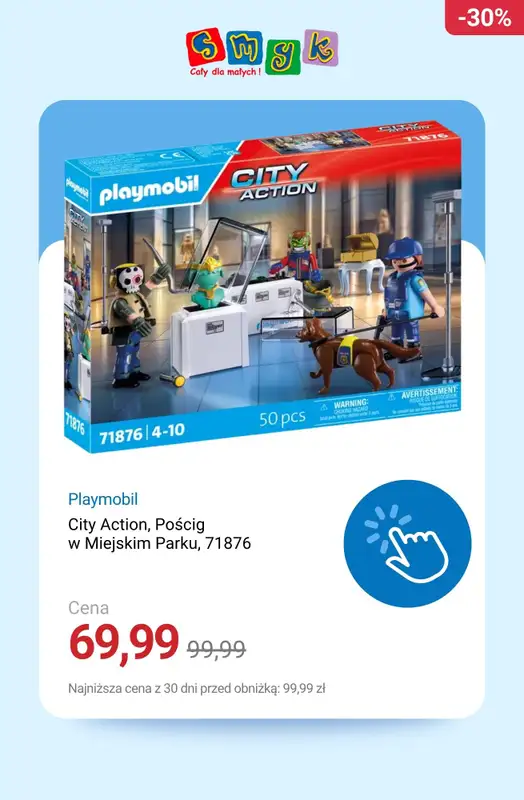 Smyk - gazetka promocyjna Do -50% Playmobile od wtorku 18.11  - strona 8