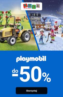 Smyk - gazetka promocyjna Do -50% Playmobile od wtorku 18.11 