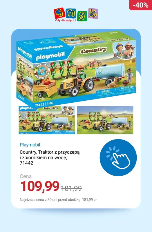 Smyk - gazetka promocyjna Do -50% Playmobile od wtorku 18.11  - strona 16