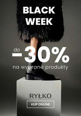 Ryłko - gazetka promocyjna BLACK WEEK do -30% od wtorku 18.11 