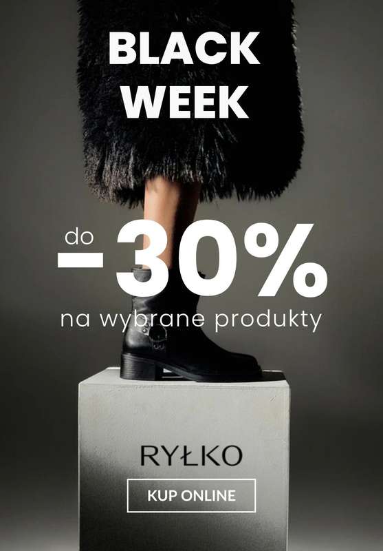 Ryłko - gazetka promocyjna BLACK WEEK do -30% od wtorku 18.11 