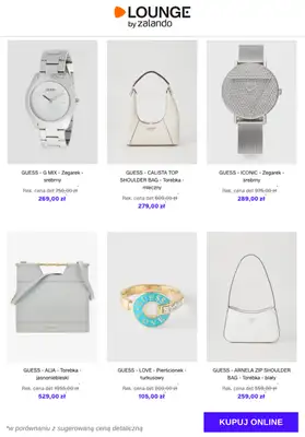 Lounge by Zalando - gazetka promocyjna Do -74% Guess - Buty & Akcesoria od wtorku 18.11 do czwartku 20.11 - strona 10