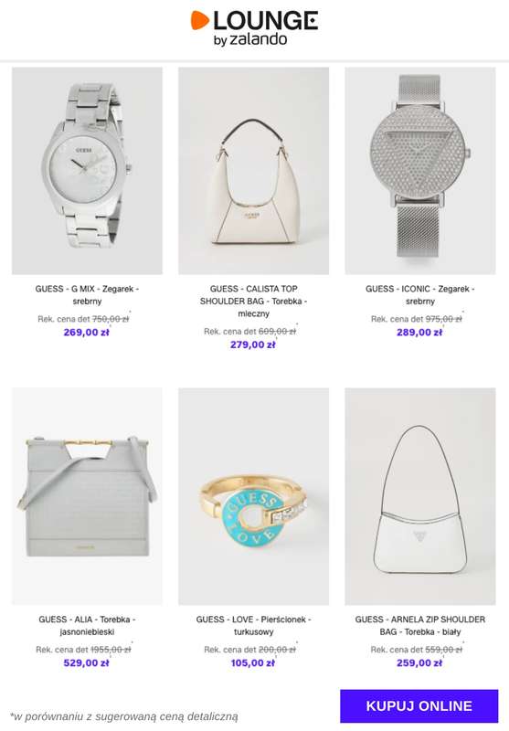 Lounge by Zalando - gazetka promocyjna Do -74% Guess - Buty & Akcesoria od wtorku 18.11 do czwartku 20.11 - strona 10