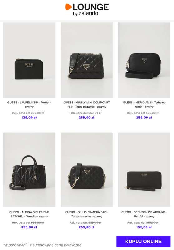 Lounge by Zalando - gazetka promocyjna Do -74% Guess - Buty & Akcesoria od wtorku 18.11 do czwartku 20.11 - strona 5