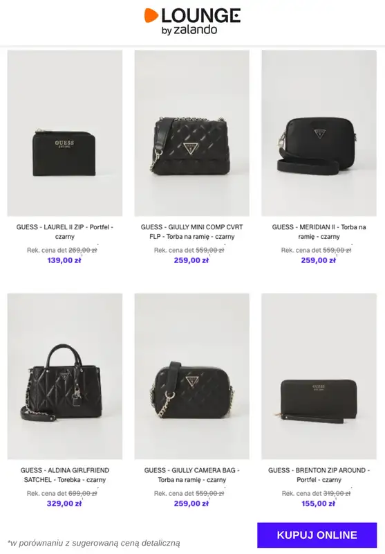 Lounge by Zalando - gazetka promocyjna Do -74% Guess - Buty & Akcesoria od wtorku 18.11 do czwartku 20.11 - strona 5
