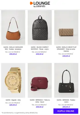 Lounge by Zalando - gazetka promocyjna Do -74% Guess - Buty & Akcesoria od wtorku 18.11 do czwartku 20.11 - strona 7