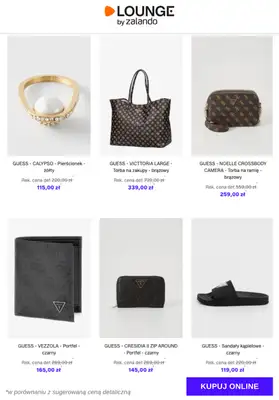 Lounge by Zalando - gazetka promocyjna Do -74% Guess - Buty & Akcesoria od wtorku 18.11 do czwartku 20.11 - strona 3