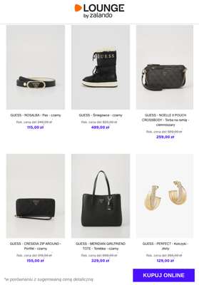 Lounge by Zalando - gazetka promocyjna Do -74% Guess - Buty & Akcesoria od wtorku 18.11 do czwartku 20.11 - strona 2