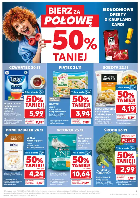 Kaufland - gazetka promocyjna Oferta Kaufland od czwartku 20.11 do środy 26.11 - strona 9