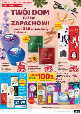 Kaufland - gazetka promocyjna Oferta Kaufland od czwartku 20.11 do środy 26.11 - strona 50