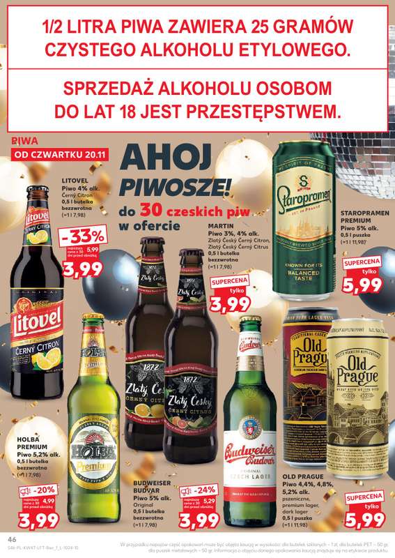 Kaufland - gazetka promocyjna Oferta Kaufland od czwartku 20.11 do środy 26.11 - strona 46