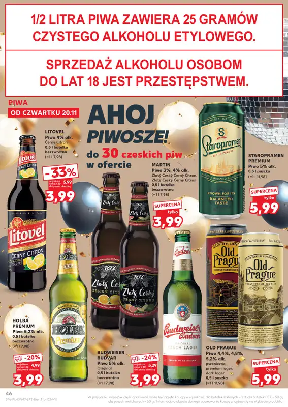 Kaufland - gazetka promocyjna Oferta Kaufland od czwartku 20.11 do środy 26.11 - strona 46
