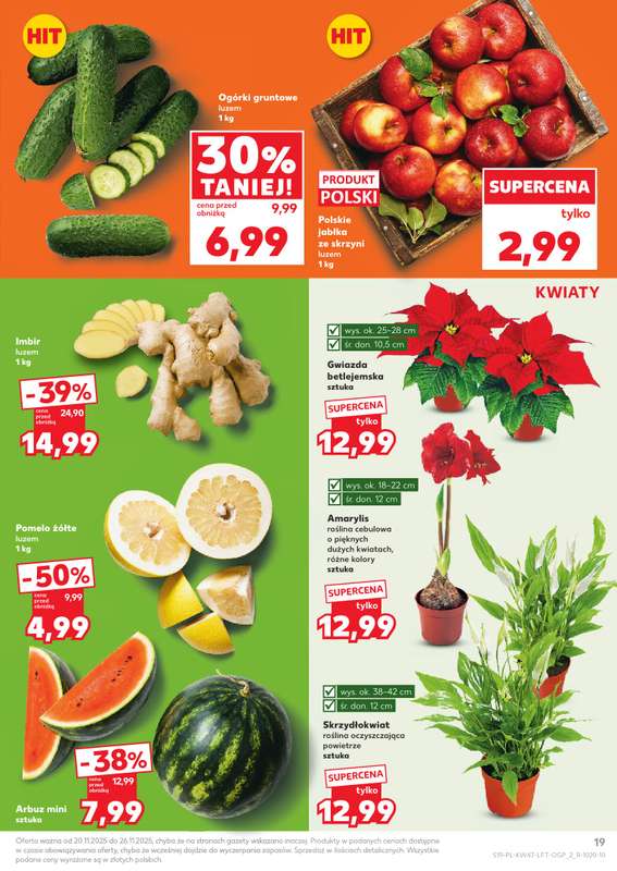 Kaufland - gazetka promocyjna Oferta Kaufland od czwartku 20.11 do środy 26.11 - strona 19