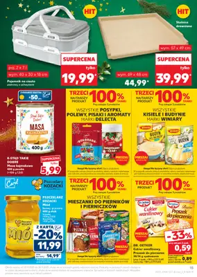 Kaufland - gazetka promocyjna Oferta Kaufland od czwartku 20.11 do środy 26.11 - strona 15