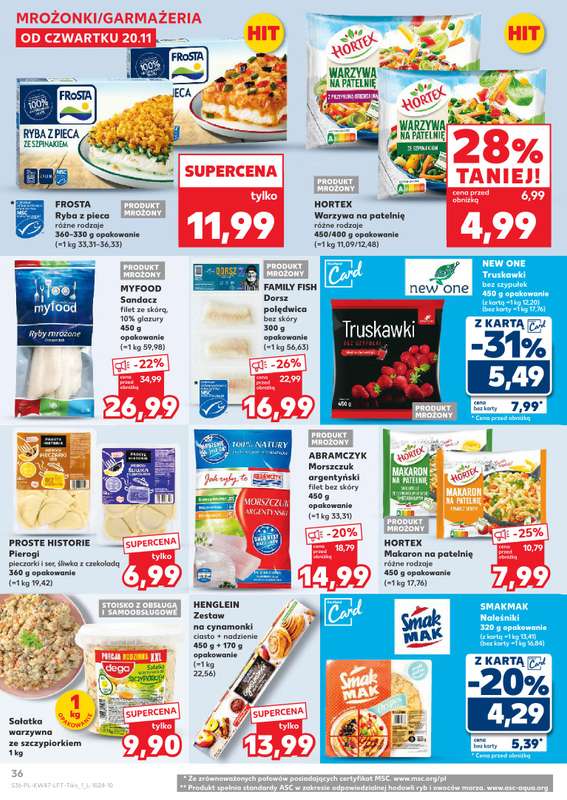 Kaufland - gazetka promocyjna Oferta Kaufland od czwartku 20.11 do środy 26.11 - strona 36