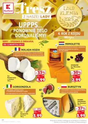 Kaufland - gazetka promocyjna Oferta Kaufland od czwartku 20.11 do środy 26.11 - strona 24