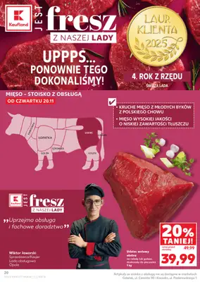 Kaufland - gazetka promocyjna Oferta Kaufland od czwartku 20.11 do środy 26.11 - strona 20