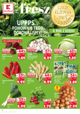 Kaufland - gazetka promocyjna Oferta Kaufland od czwartku 20.11 do środy 26.11 - strona 18