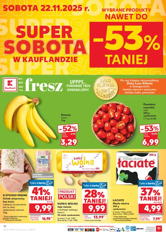 Kaufland - gazetka promocyjna Oferta Kaufland od czwartku 20.11 do środy 26.11 - strona 10