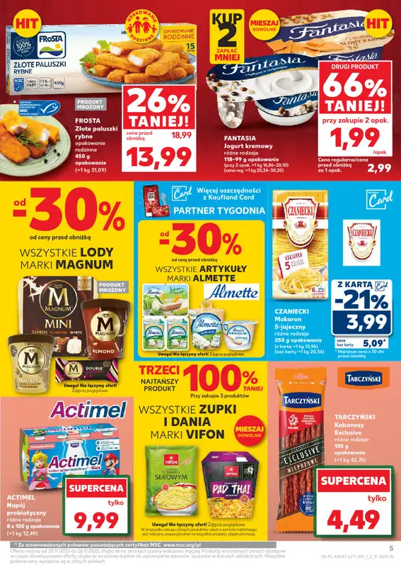 Kaufland - gazetka promocyjna Oferta Kaufland od czwartku 20.11 do środy 26.11 - strona 5