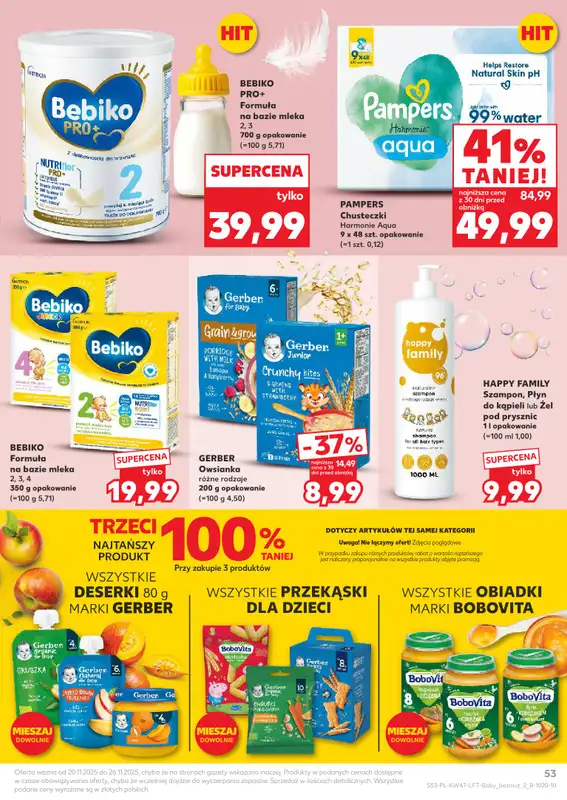 Kaufland - gazetka promocyjna Oferta Kaufland od czwartku 20.11 do środy 26.11 - strona 53