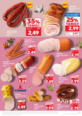 Kaufland - gazetka promocyjna Oferta Kaufland od czwartku 20.11 do środy 26.11 - strona 23