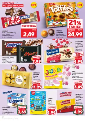 Kaufland - gazetka promocyjna Oferta Kaufland od czwartku 20.11 do środy 26.11 - strona 40