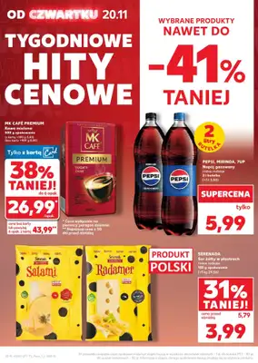 Kaufland - gazetka promocyjna Oferta Kaufland od czwartku 20.11 do środy 26.11 - strona 2