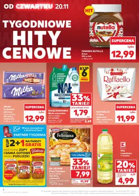 Kaufland - gazetka promocyjna Oferta Kaufland od czwartku 20.11 do środy 26.11 - strona 6