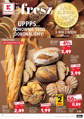 Kaufland - gazetka promocyjna Oferta Kaufland od czwartku 20.11 do środy 26.11 - strona 26