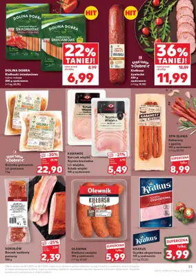 Kaufland - gazetka promocyjna Oferta Kaufland od czwartku 20.11 do środy 26.11 - strona 33