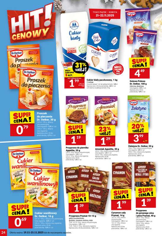 Twój Market - gazetka promocyjna Gazetka od środy 19.11 do wtorku 25.11 - strona 24