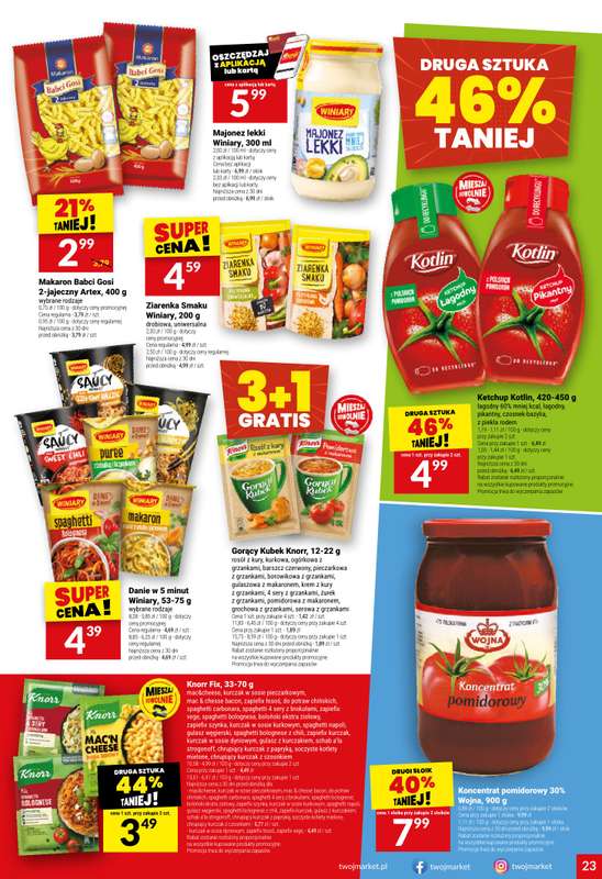Twój Market - gazetka promocyjna Gazetka od środy 19.11 do wtorku 25.11 - strona 23