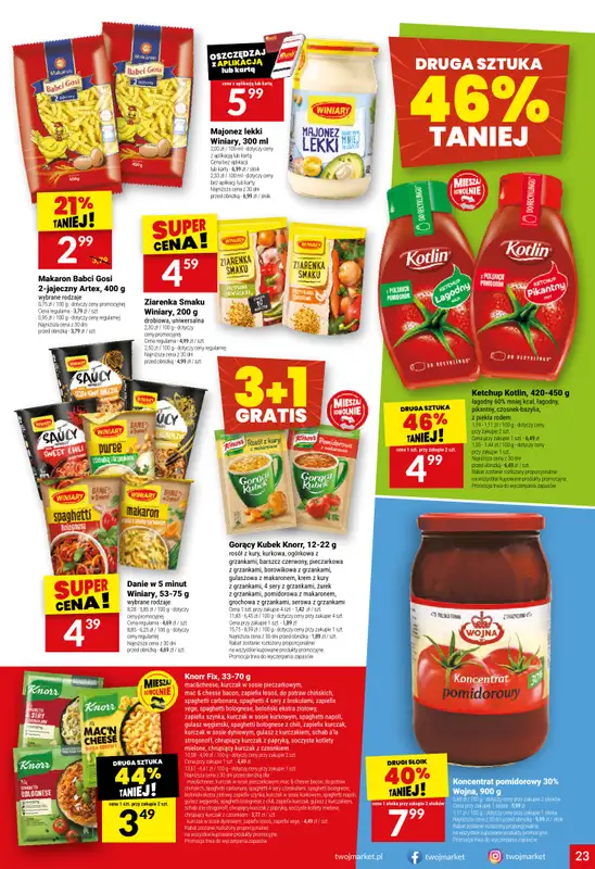 Twój Market - gazetka promocyjna Gazetka od środy 19.11 do wtorku 25.11 - strona 23