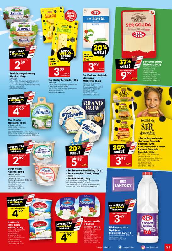 Twój Market - gazetka promocyjna Gazetka od środy 19.11 do wtorku 25.11 - strona 21