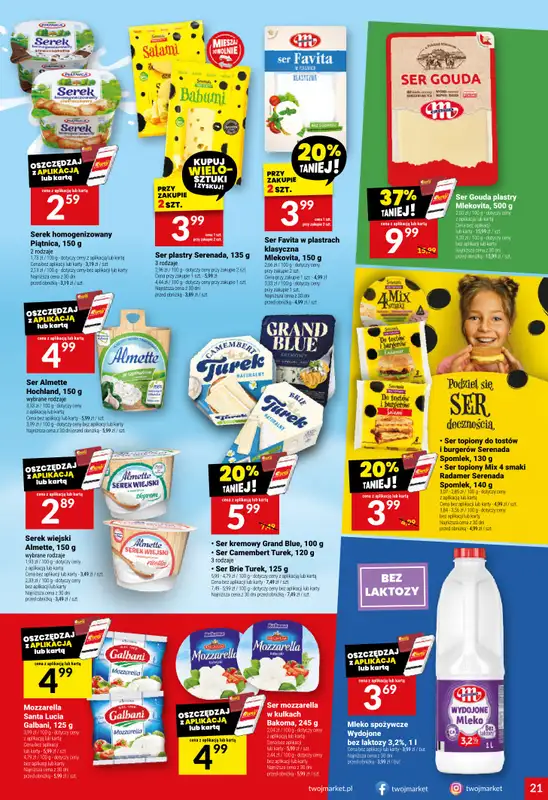 Twój Market - gazetka promocyjna Gazetka od środy 19.11 do wtorku 25.11 - strona 21