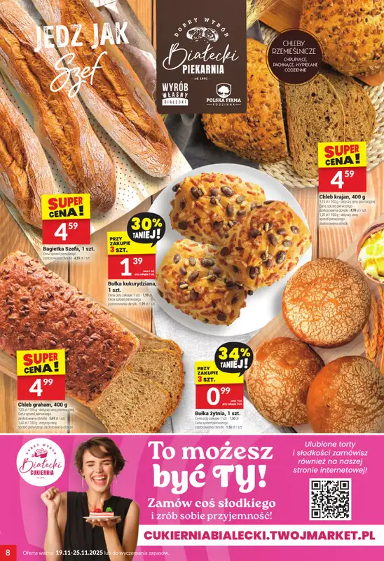 Twój Market - gazetka promocyjna Gazetka od środy 19.11 do wtorku 25.11 - strona 8