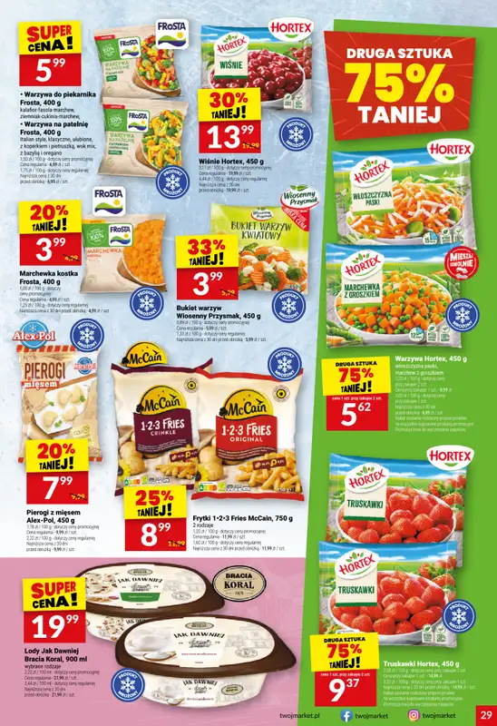 Twój Market - gazetka promocyjna Gazetka od środy 19.11 do wtorku 25.11 - strona 29