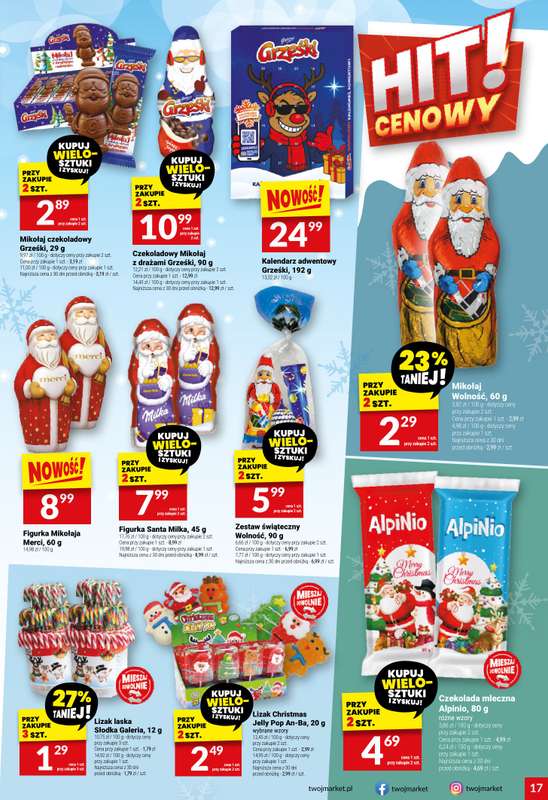 Twój Market - gazetka promocyjna Gazetka od środy 19.11 do wtorku 25.11 - strona 17