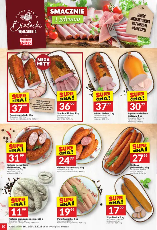 Twój Market - gazetka promocyjna Gazetka od środy 19.11 do wtorku 25.11 - strona 10