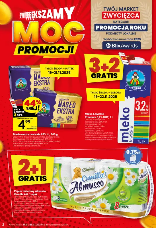 Twój Market - gazetka promocyjna Gazetka od środy 19.11 do wtorku 25.11 - strona 2