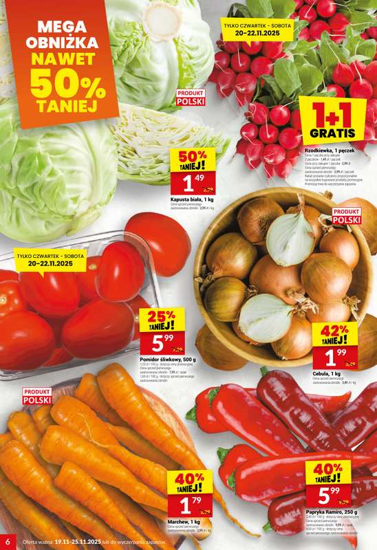 Twój Market - gazetka promocyjna Gazetka od środy 19.11 do wtorku 25.11 - strona 6
