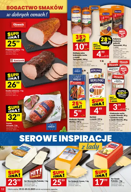 Twój Market - gazetka promocyjna Gazetka od środy 19.11 do wtorku 25.11 - strona 12