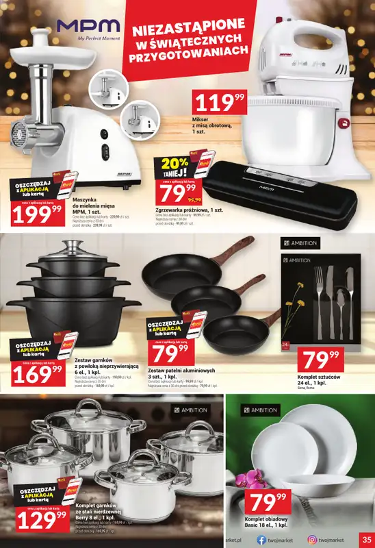 Twój Market - gazetka promocyjna Gazetka od środy 19.11 do wtorku 25.11 - strona 35