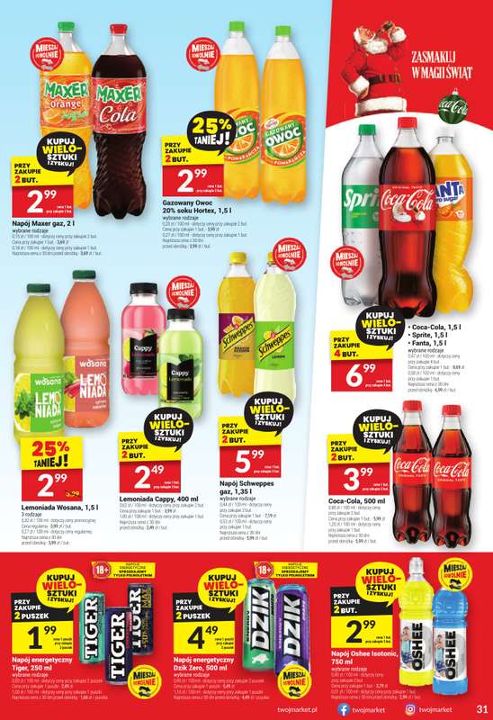 Twój Market - gazetka promocyjna Gazetka od środy 19.11 do wtorku 25.11 - strona 31