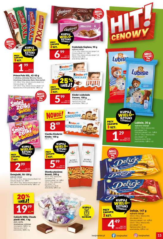 Twój Market - gazetka promocyjna Gazetka od środy 19.11 do wtorku 25.11 - strona 15