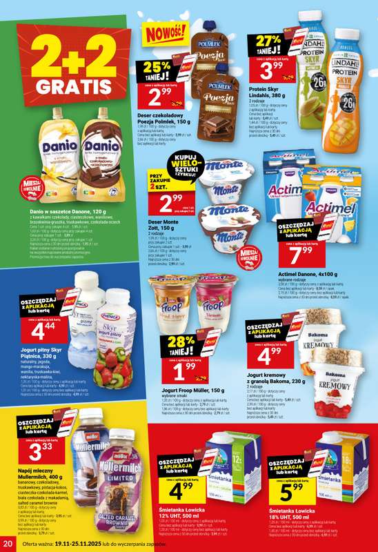 Twój Market - gazetka promocyjna Gazetka od środy 19.11 do wtorku 25.11 - strona 20