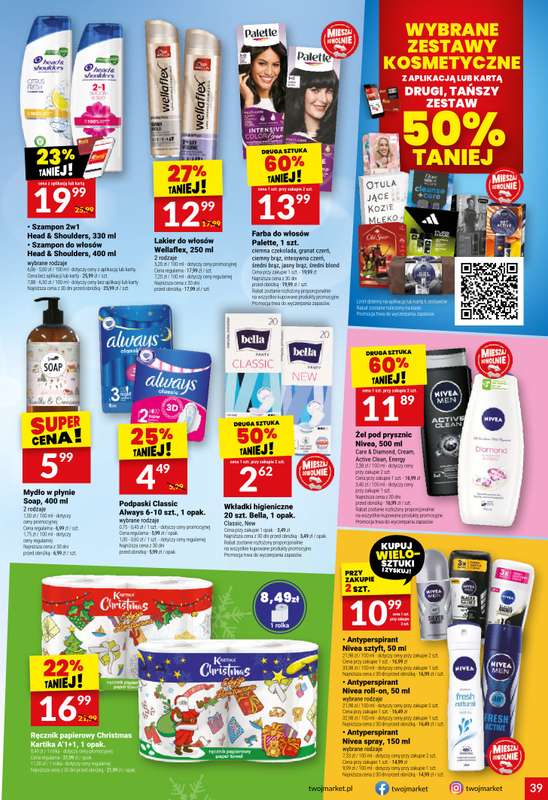 Twój Market - gazetka promocyjna Gazetka od środy 19.11 do wtorku 25.11 - strona 39